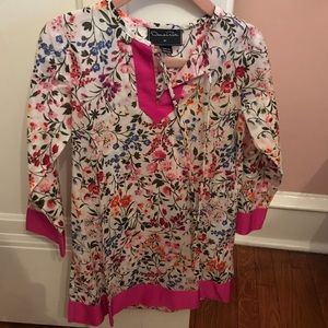 Oscar de la renta girls cover up tunic dress 4t 4y